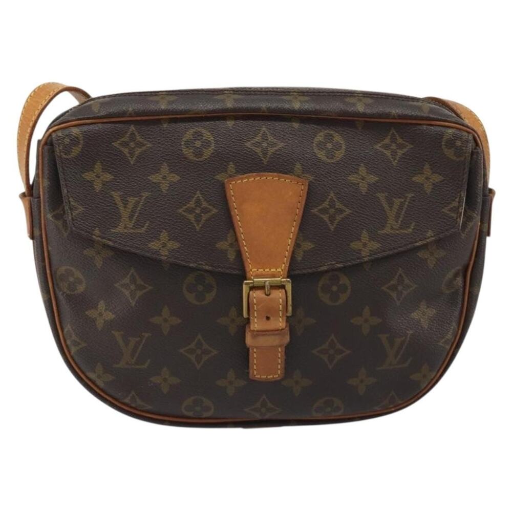 Louis Vuitton Monogram Jeune Fille GM Shoulder Bag Brown